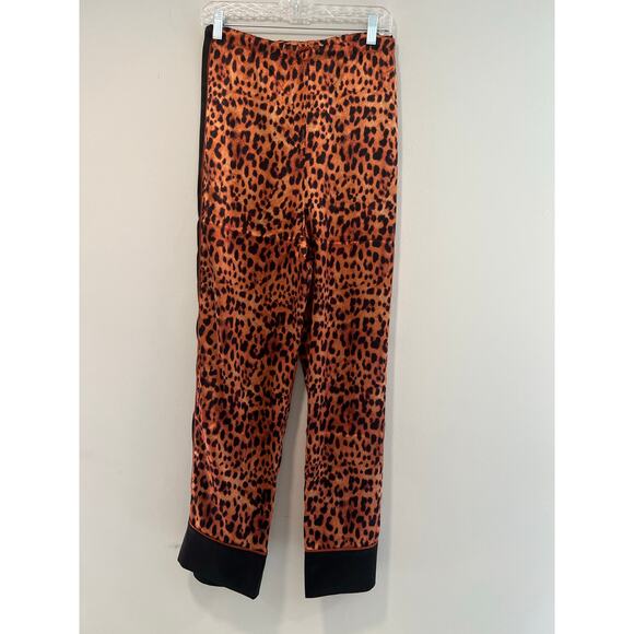 NWT HAH Free People Lanka Leopard Sleepwear Pajamas Set Size XL - Picture 6 of 10
